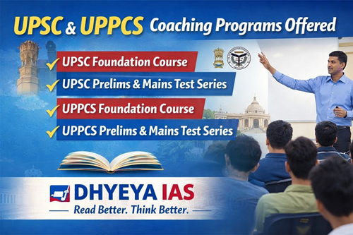 UPSC & UPPCS Coaching Programs Offered