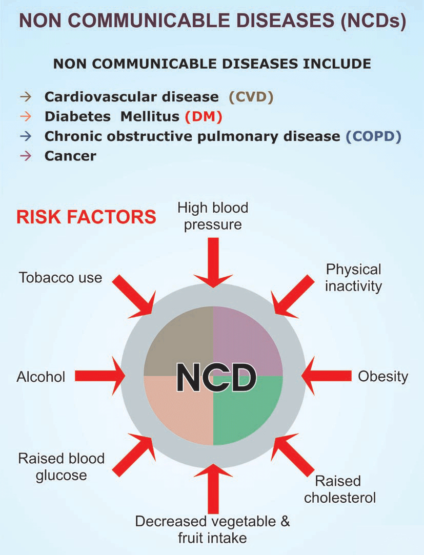 About Non-Communicable Diseases (NCDs)