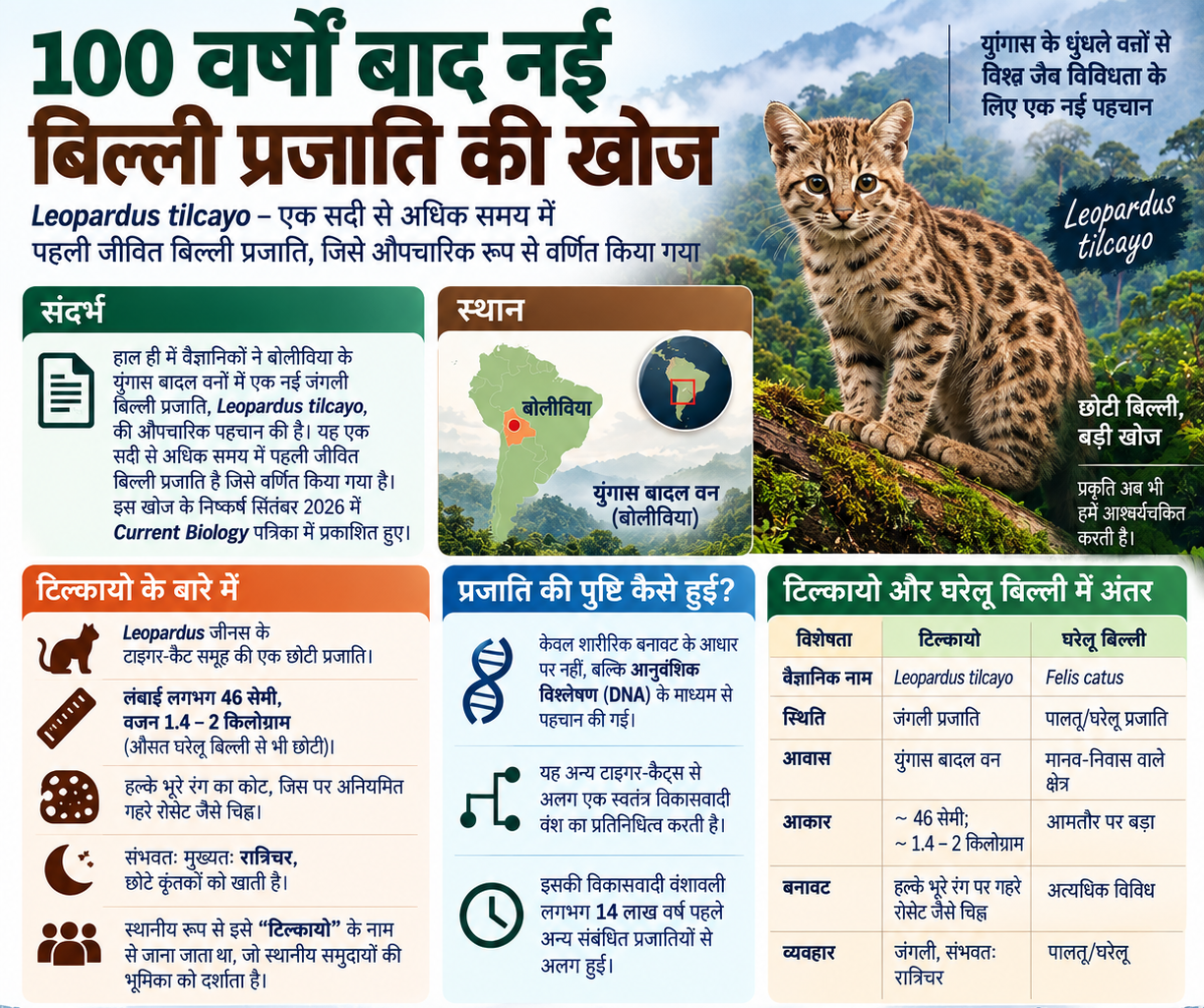 लियोपार्डस टिल्कायो (Leopardus tilcayo)