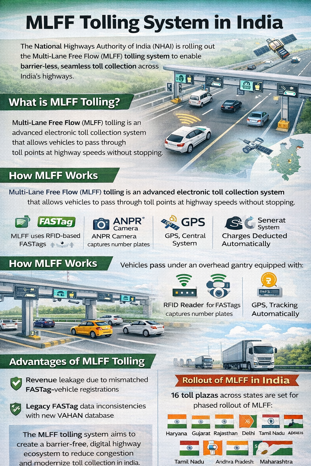 MLFF Tolling System in India