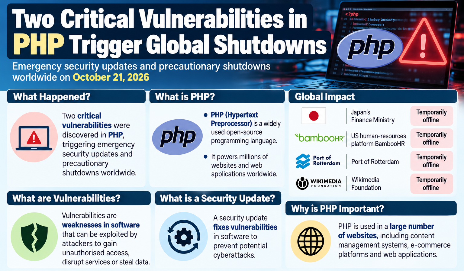 PHP2Shell Vulnerabilities: AI, Cybersecurity and Digital Infrastructure PHP2Shell Vulnerabilities: AI, Cybersecurity and Digital Infrastructure