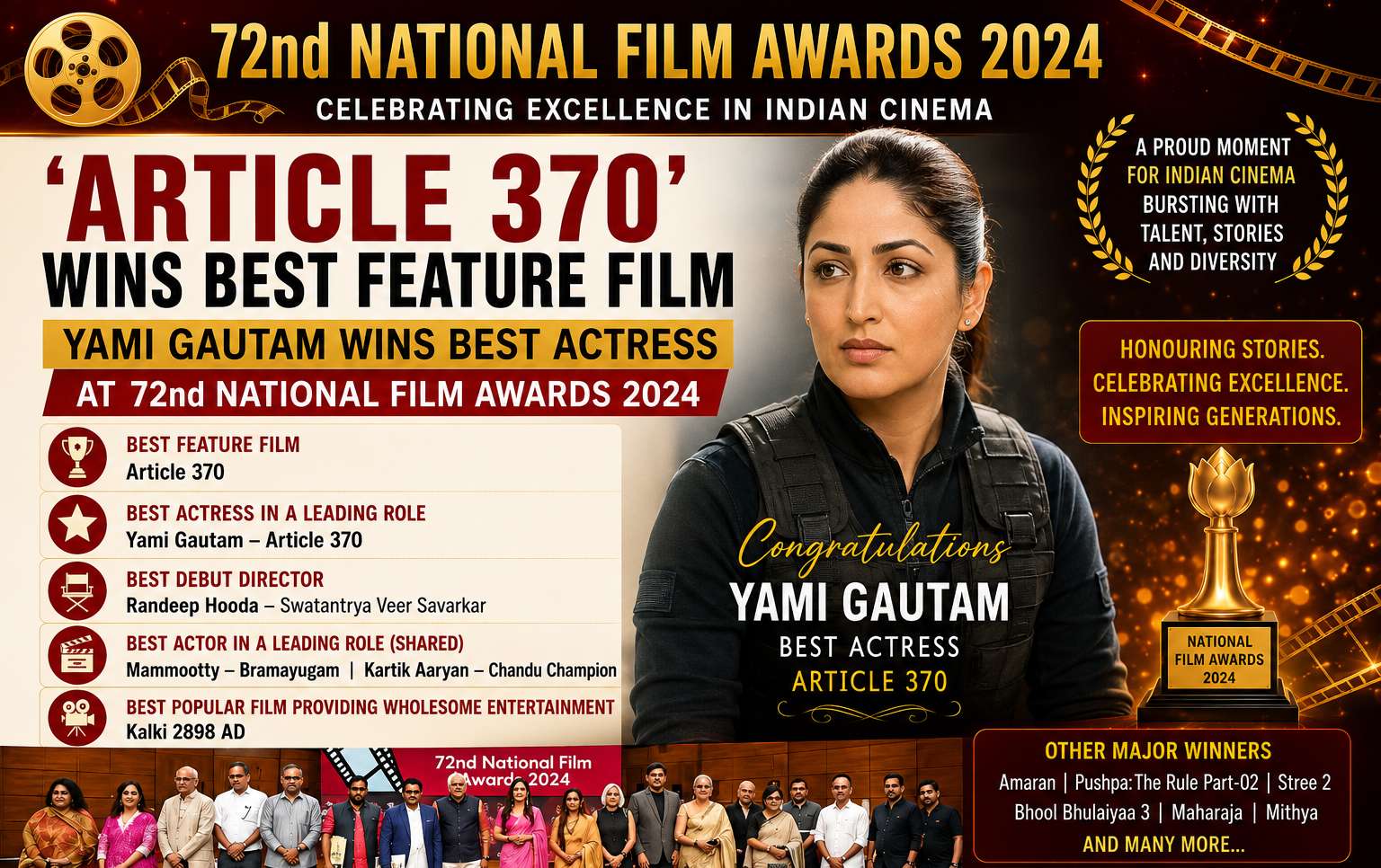 72nd National Film Awards