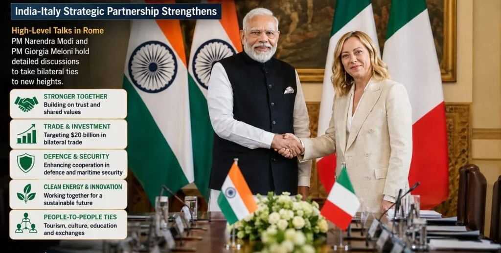 India–Italy Special Strategic Partnership 2026