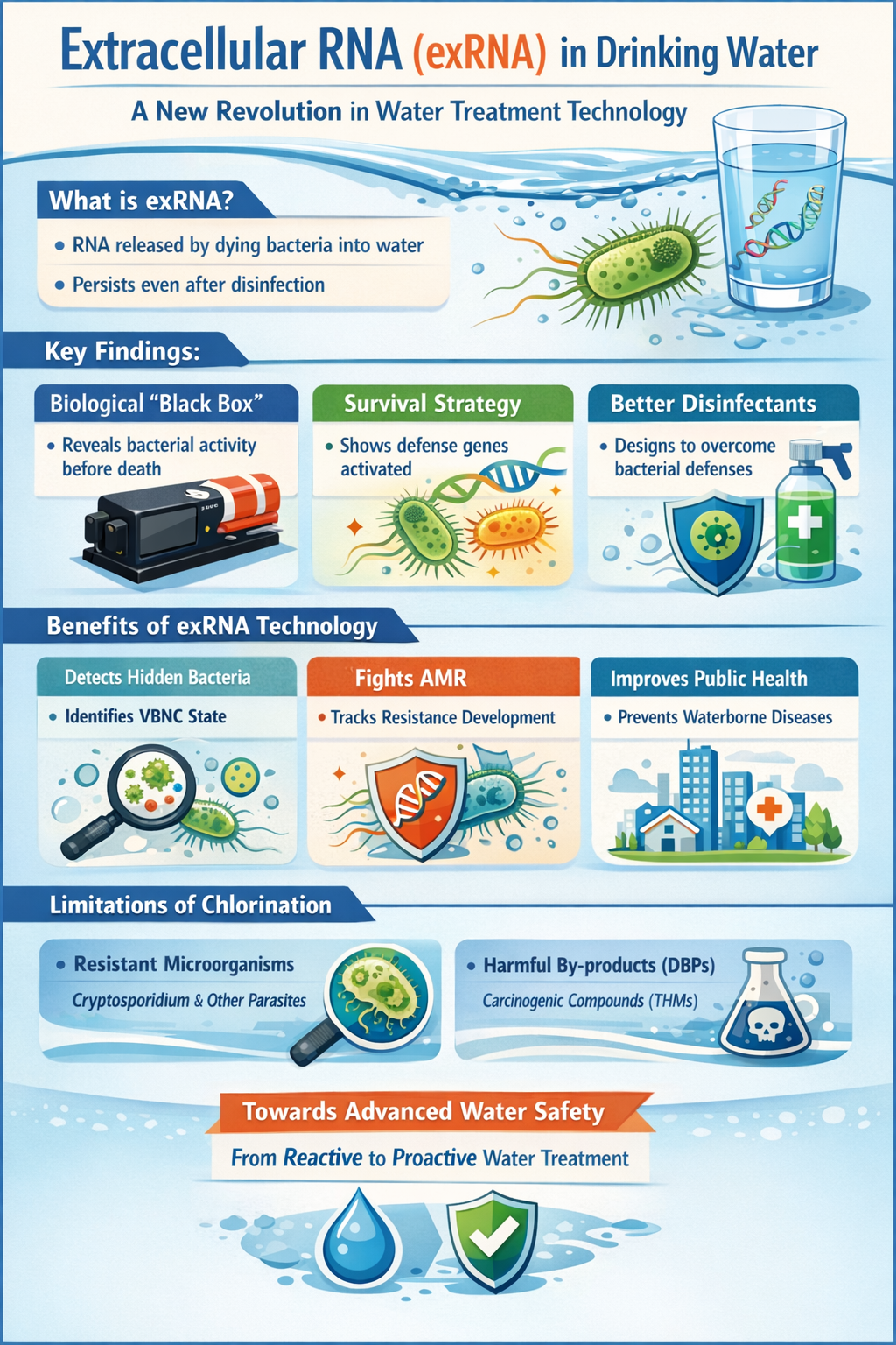 Extracellular RNA (exRNA) in Drinking Water