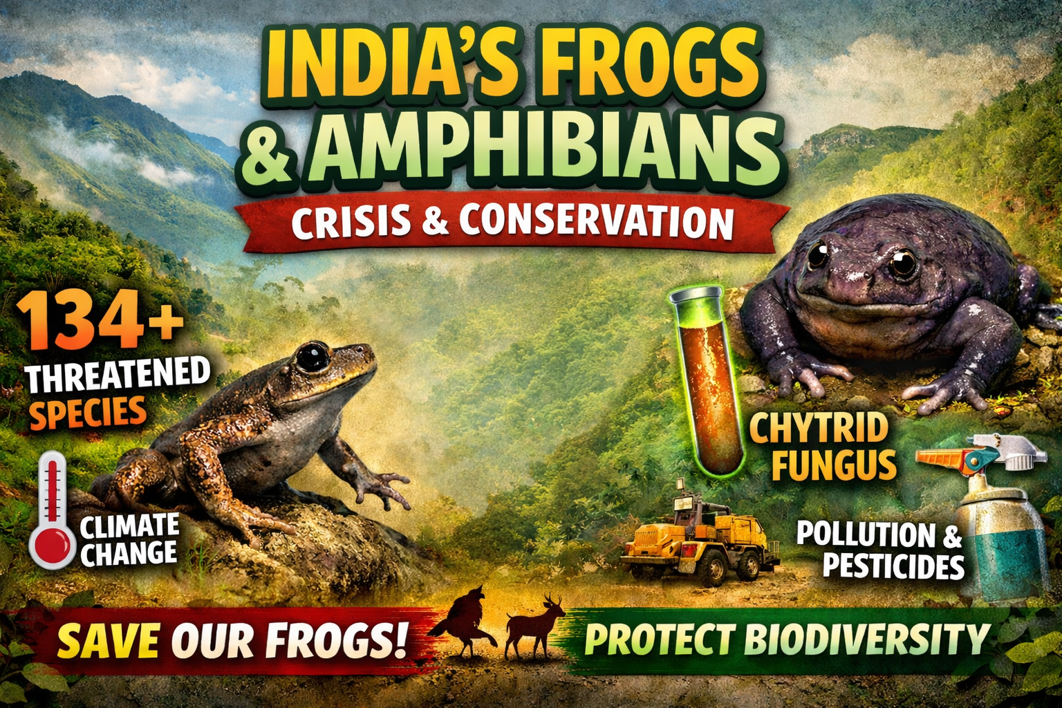 India&rsquo;s Frogs and Amphibians