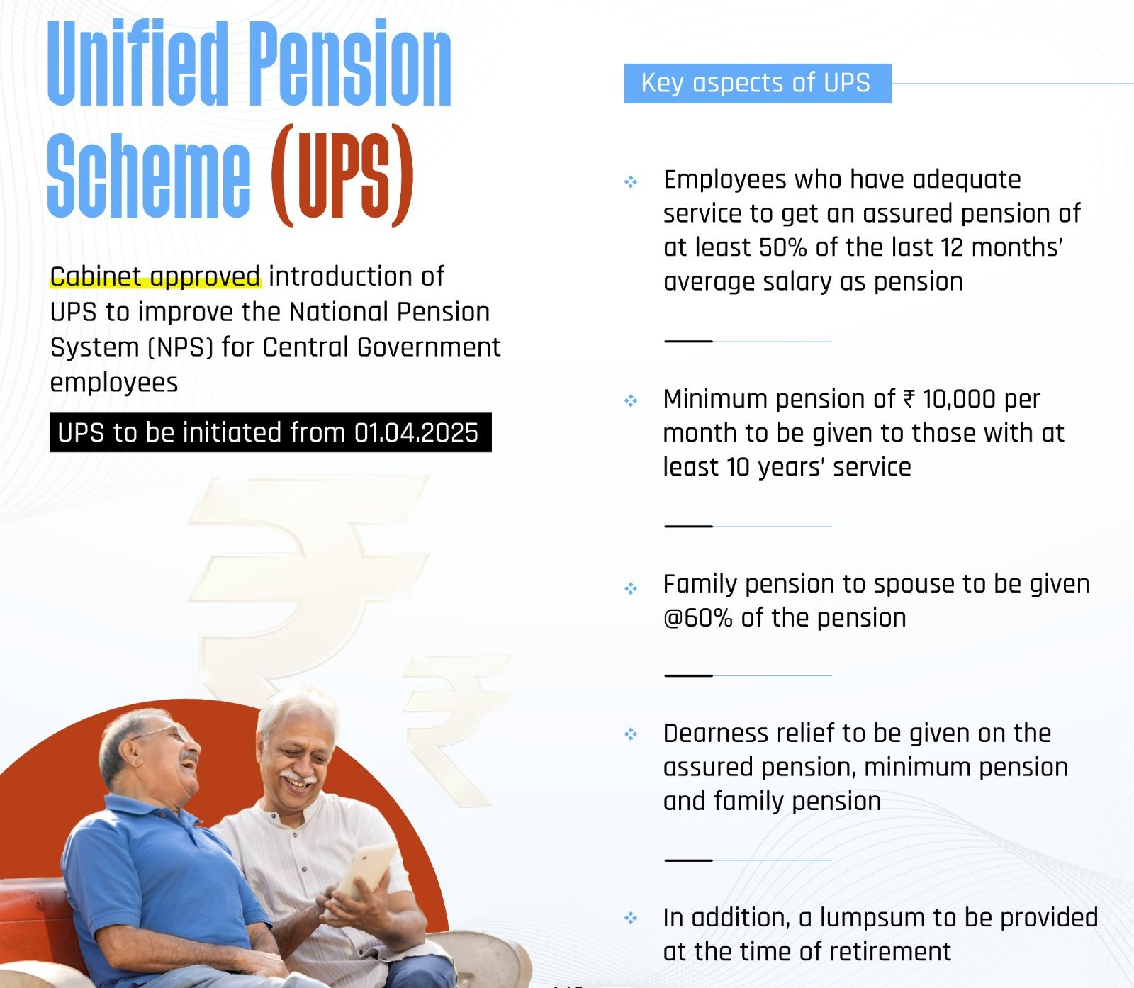 Unified Pension Scheme (UPS)