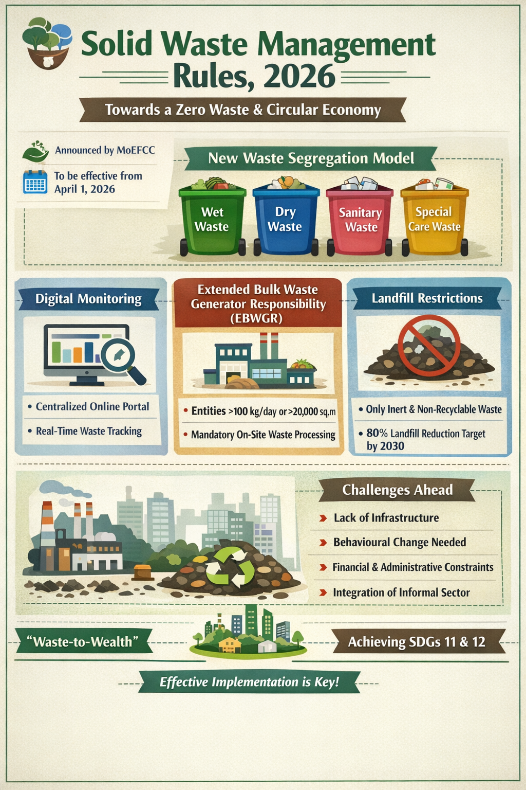 Solid Waste Management (SWM) Rules, 2026 Solid Waste Management (SWM) Rules, 2026