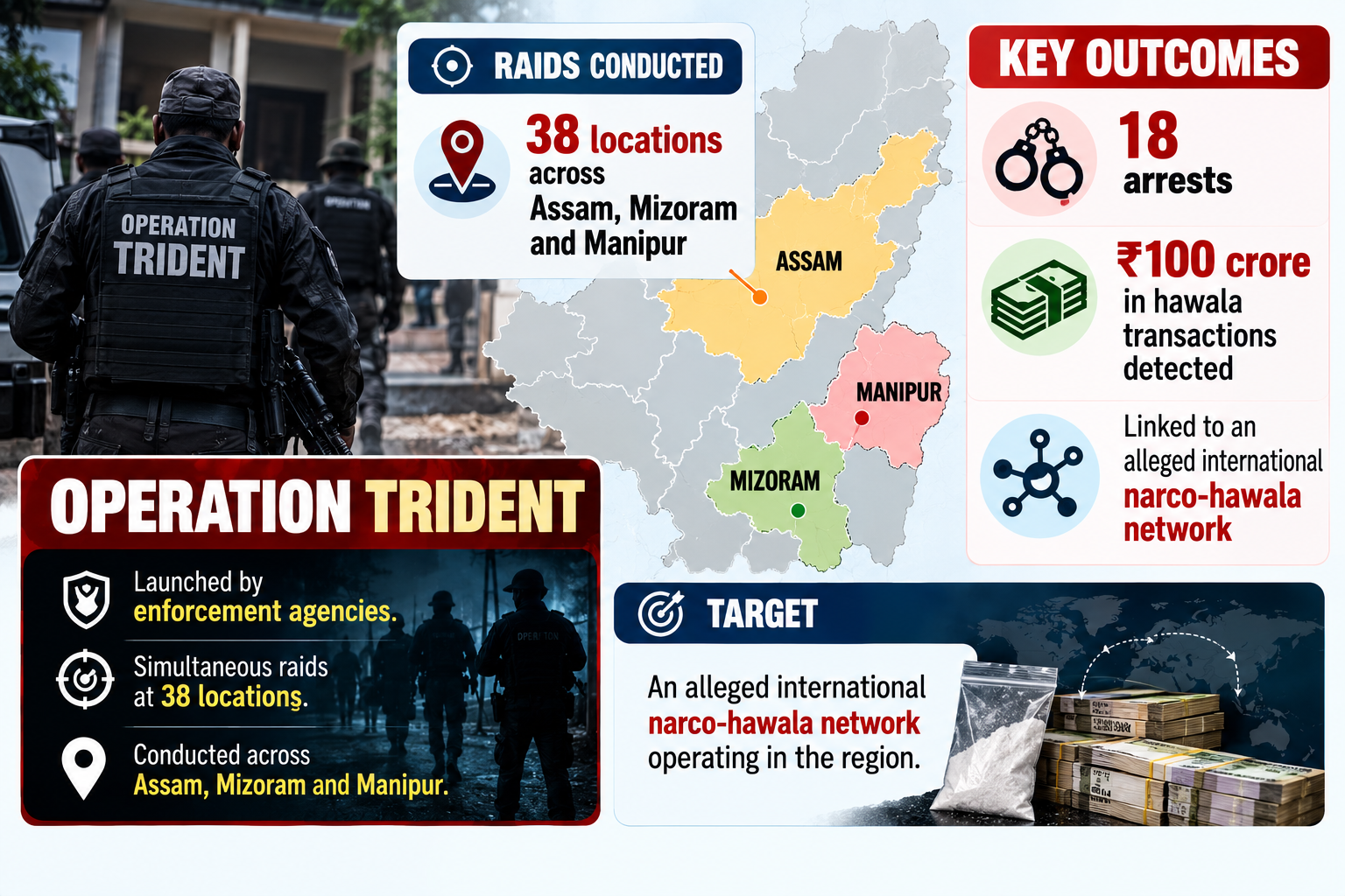 Cross-Border Narcotics Trafficking and India&rsquo;s Security
