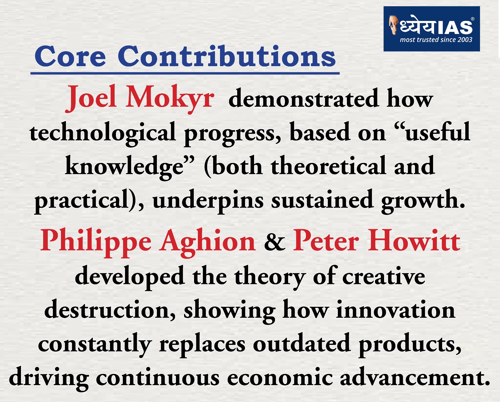 Nobel Prize in Economic Sciences 2025