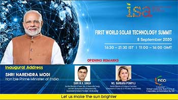 First World Solar Technology Summit 2020